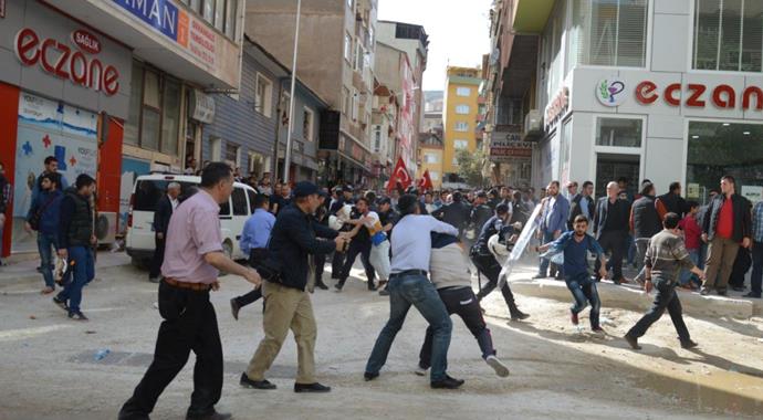 Bursa'da HDP lokali açılışında gerginlik