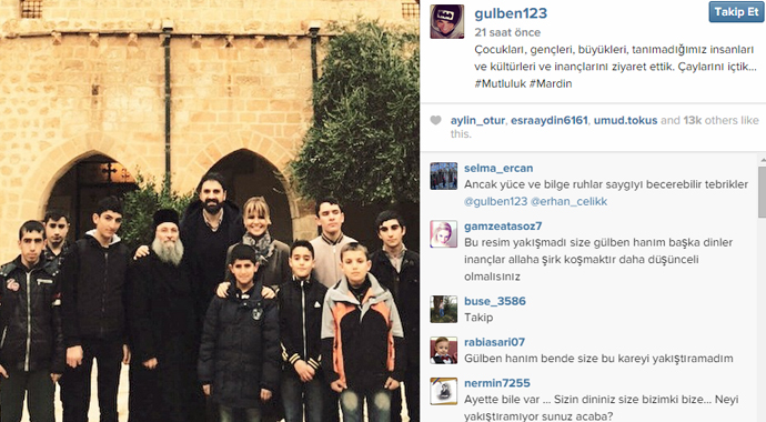 Gülben Ergen Mardin'de