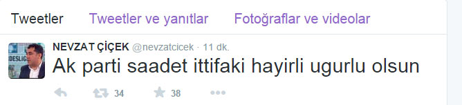 Bomba iddia: AK Parti - Saadet ittifakı hayırlı olsun