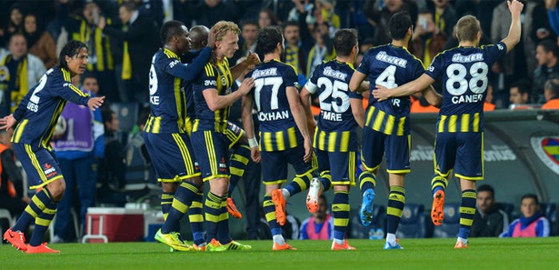 Fener Kayseri maçındaki gole 'Hamamam sınıfı' sevinci