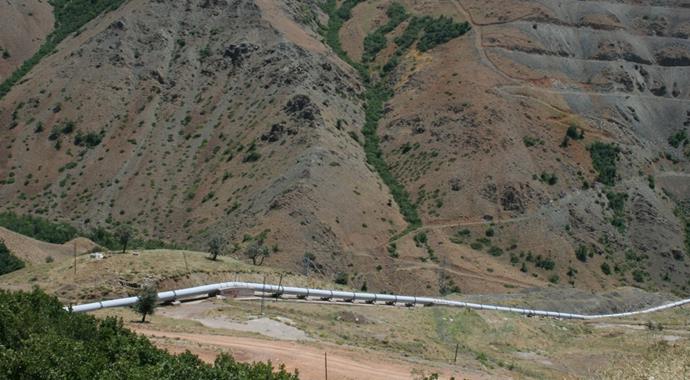 Tunceli'de teröristler HES santralini 30 kilo bombayla patlattı