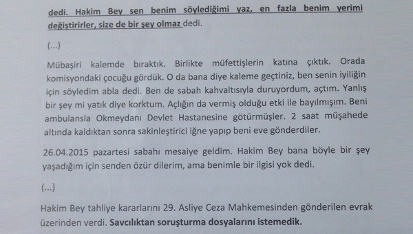 Paralel hakimden 'tahliye' itirafı: 'Mecburdum'