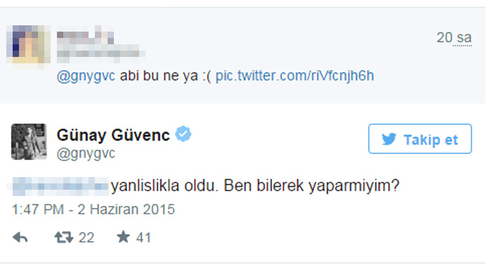 Günay Güvenç o fotoğrafı beğenince Beşiktaşlılar çıldırdı