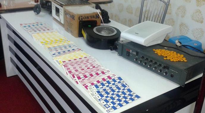 Parti binasını böyle bastılar!