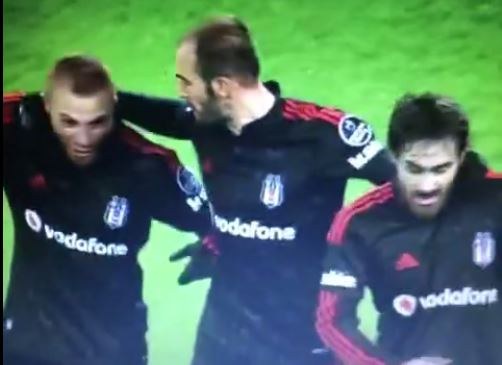 Konya Beşiktaş maçında Gökhan Töre-Veli kavgası