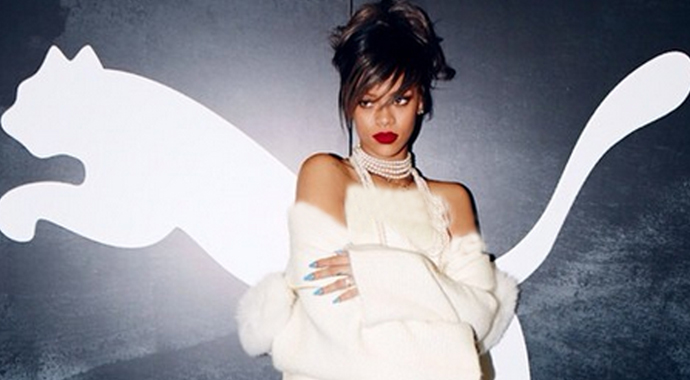 Rihanna, spor markasının yüzü oldu
