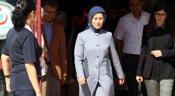 Sare Davutoğlu'ndan Mutlu Kaya'ya ziyaret