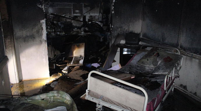 Huzurevinde yangın faciası: 2 ölü, 27 yaralı