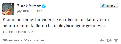 Burak Yılmaz'dan 'küfür' açıklaması
