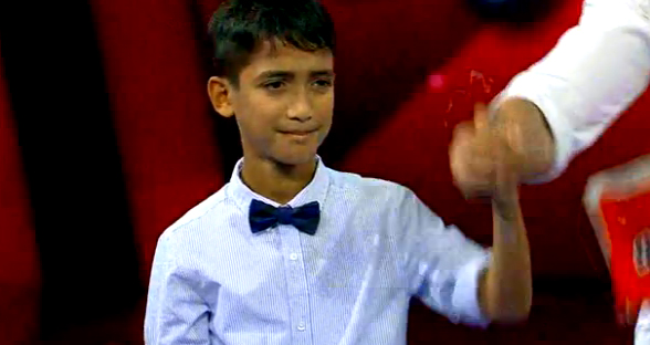 O Ses Çocuklar yarışmasının şampiyonu: Şahin Kendirci