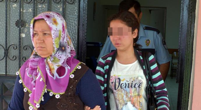 Babadan kızına 'ders' dayağı