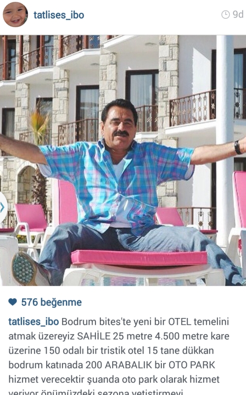 İşte İbrahim Tatlıses'in yeni oteli