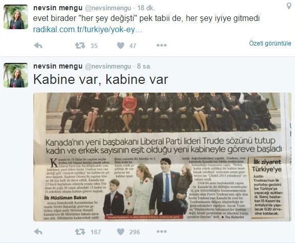 Nevşin Mengü'den skandal paylaşım