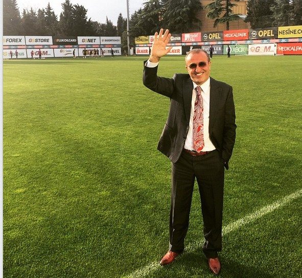 Abdürrahim Albayrak'tan veda pozu