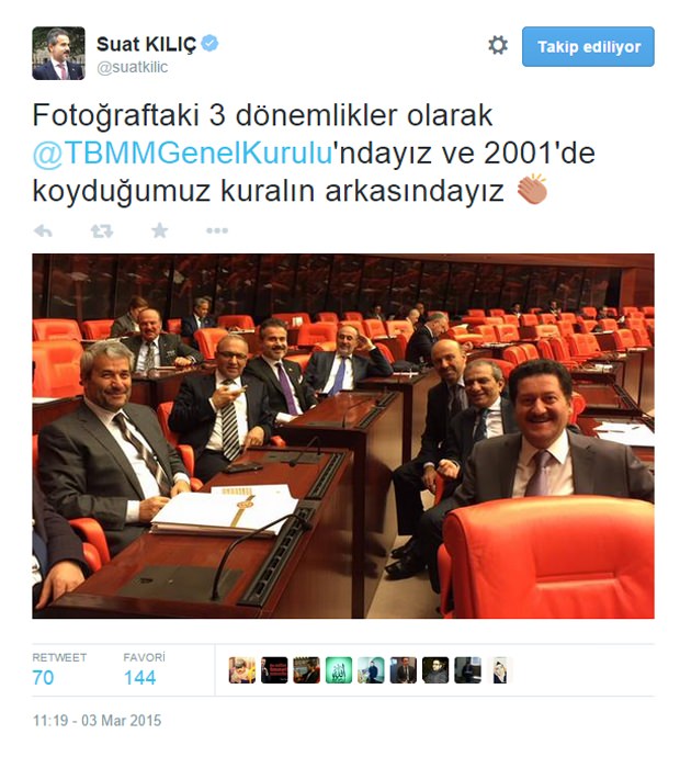 AK Parti'den 3 dönemlik selfie