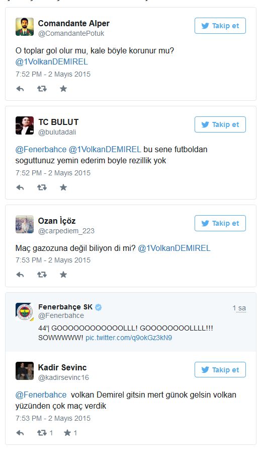 F.Bahçe'de Volkan Demirel'e kötü haber