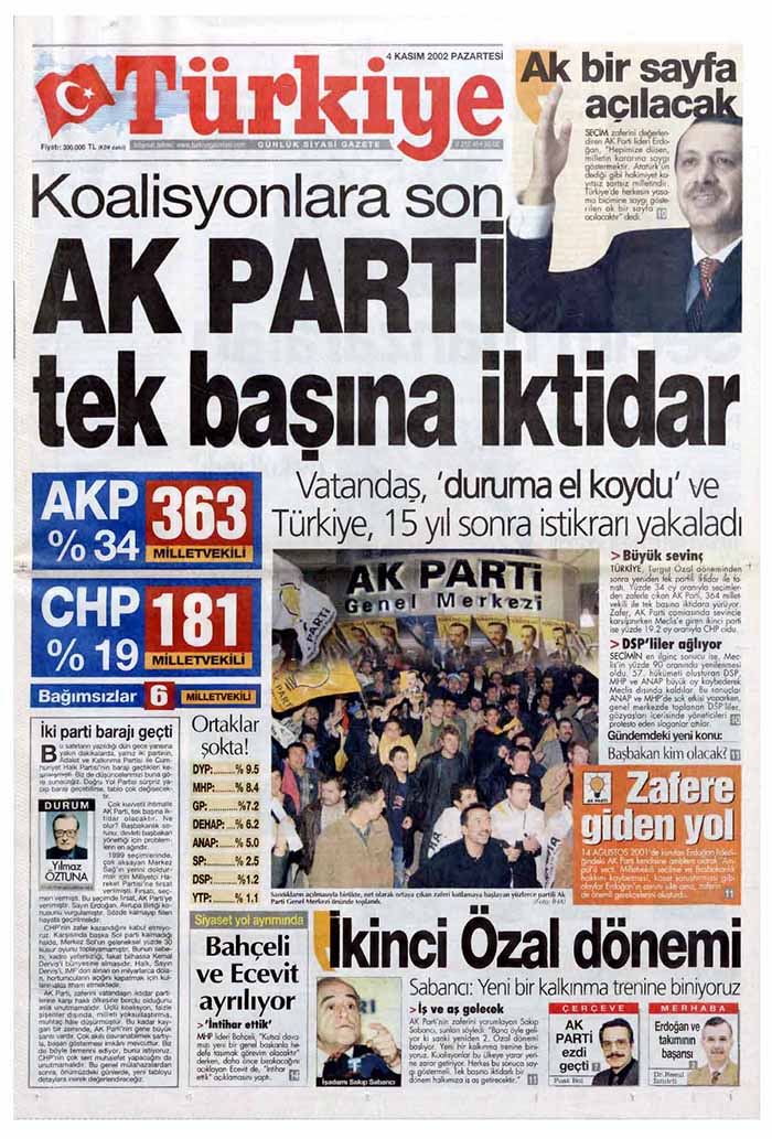 Erdoğan'ı özetleyen 8 manşet
