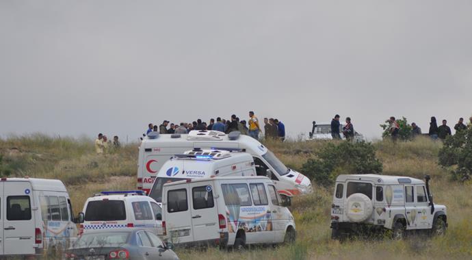 Kapadokya'da balon kazası: 15 yaralı