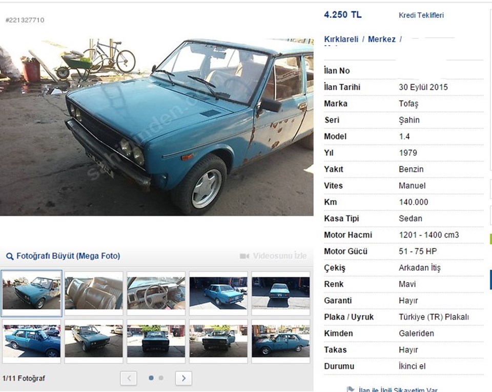 iPhone 6S Plus fiyatına 2. el otomobil