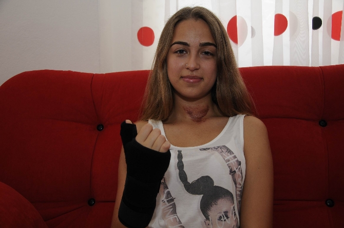 7. kattan düşen genç kız ilk kez konuştu!