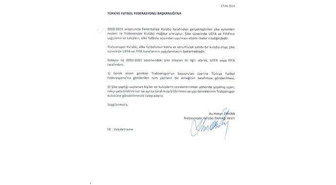 Trabzonspor Hukuk Kurulu, 