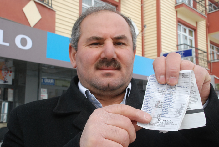 Eve şaka gibi fatura!