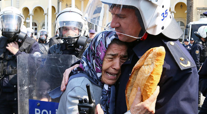 Berkin eylemlerinde günün fotoğrafı