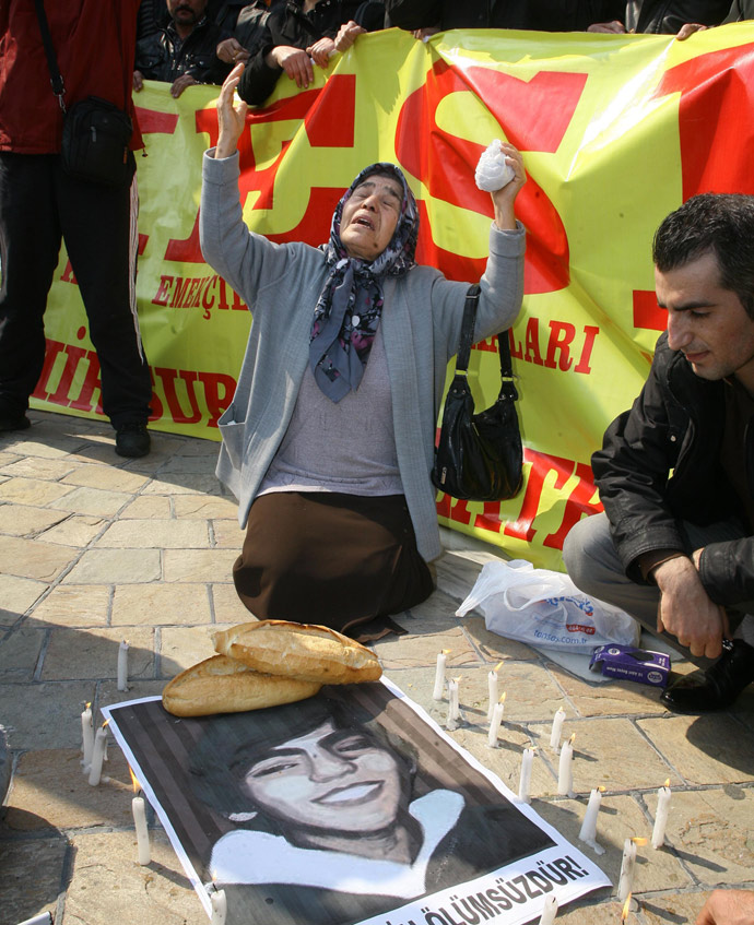 Berkin eylemlerinde günün fotoğrafı