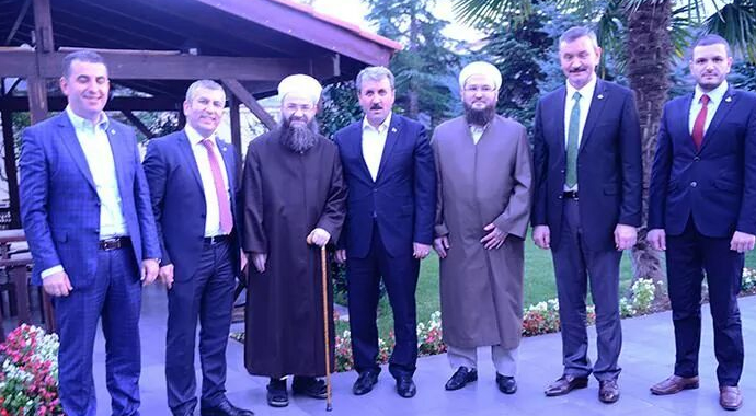 BBP lideri Mahmut Hoca'yı ziyaret etti!