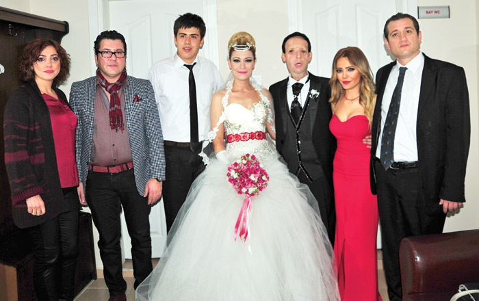 Türkiye'de 5'inci yüz nakli olan Recep Sert evlendi