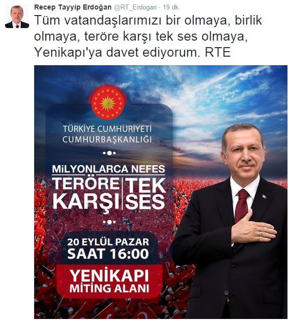 Cumhurbaşkanı Erdoğan'dan anlamlı davet