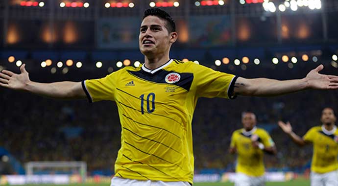 Kolombiya'nın genç yıldızı James Rodriguez krallığa koşuyor!