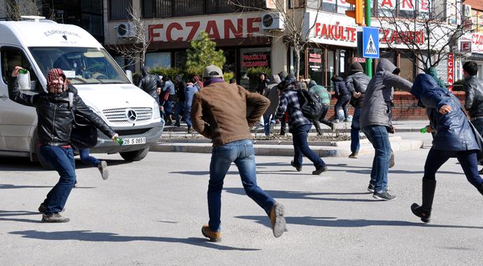 Eskişehir Osmangazi Üniversitesi'nde Nevruz gerginliği