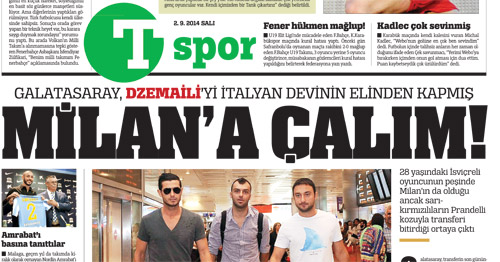 Dzemaili: 'Galatasaray çılgın bir takım'