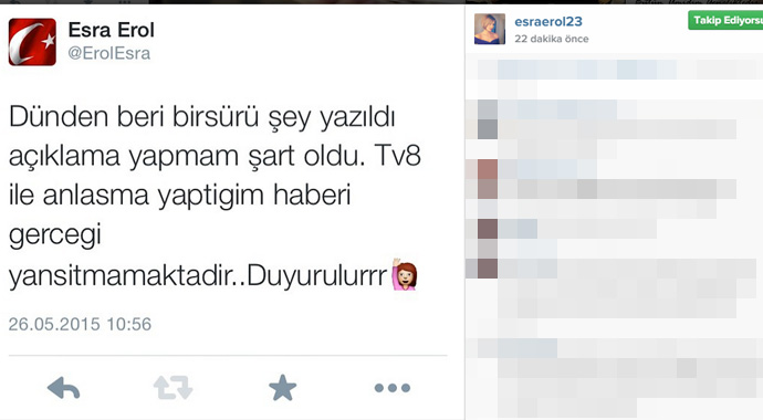 Esra Erol TV8'e geçiyor mu?