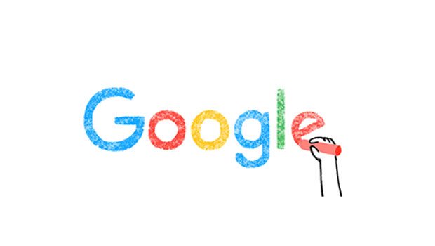 Google bu kez yeni logosunu 'doodle' yaptı
