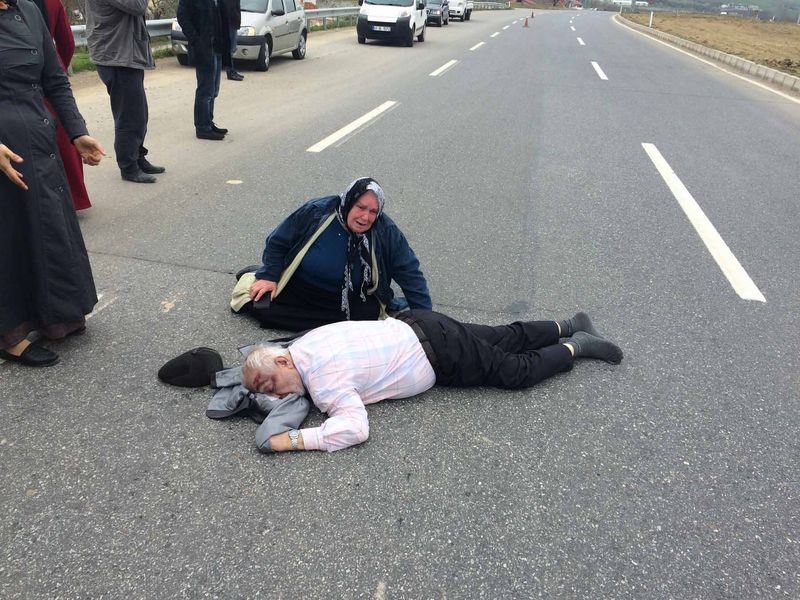 35 yıllık hayat arkadaşına son bakış!