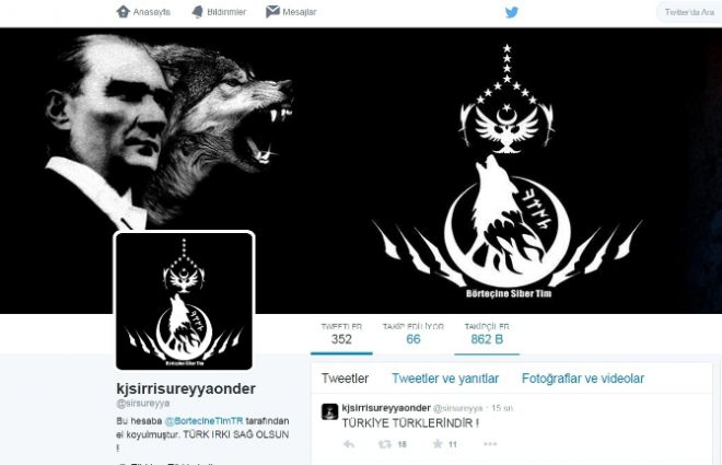 Sırrı Süreyya Önder'in hesabı 'hack'lendi