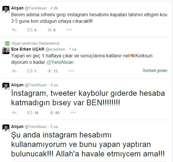 Alişan çileden çıktı! Ece Erken tehdit etti