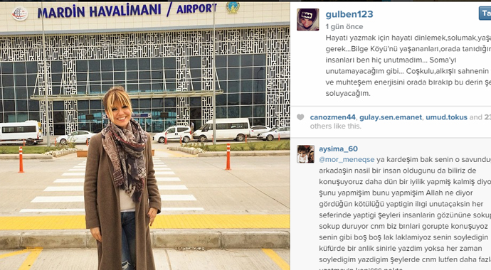 Gülben Ergen Mardin'de