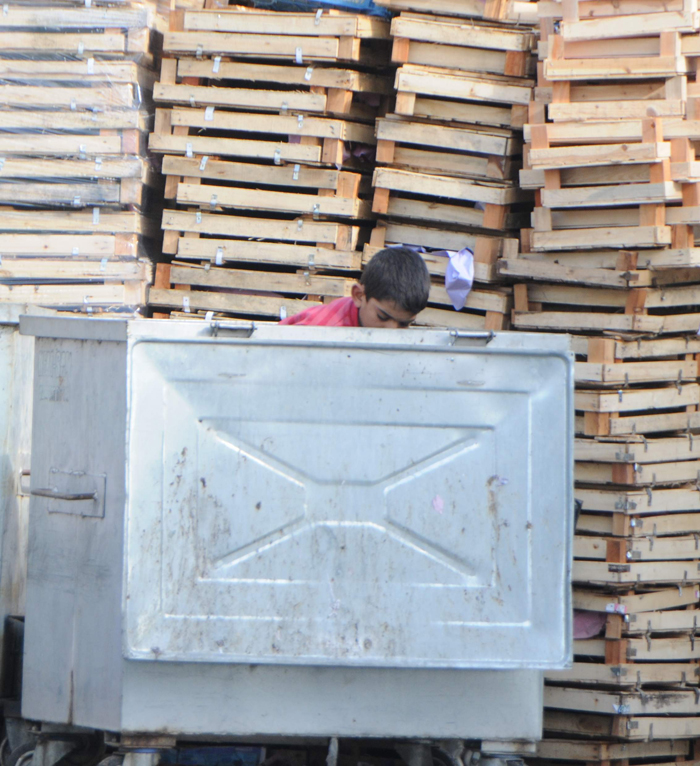 Çöpten çıkan mutluluk!