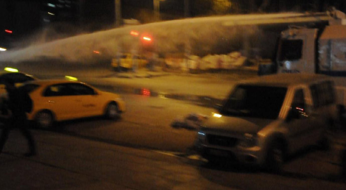 Ankara'da olaylı gece!