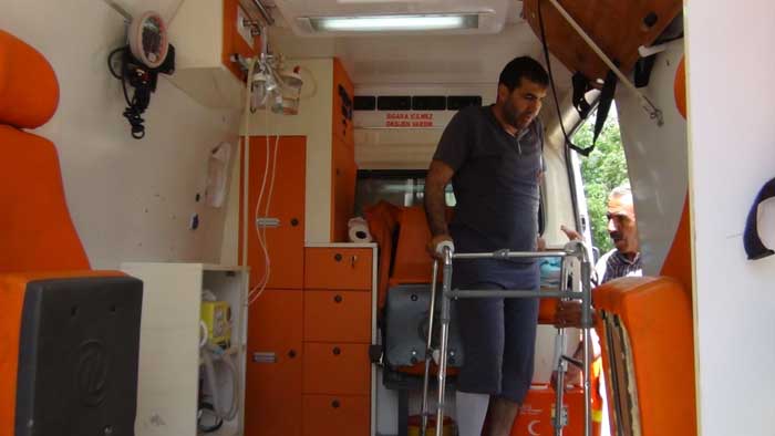 Diyarbakır'da HDP mitingindeki saldırıda yaralananlar oy kullandı