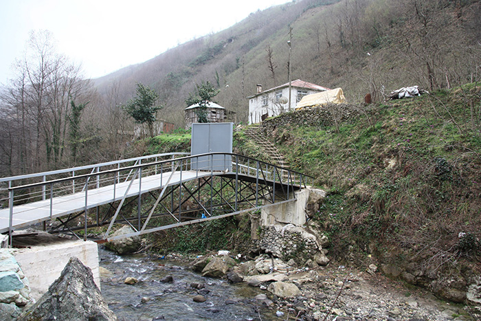 Köprüye kapı yaptırdı, işte o ilginç gerekçe