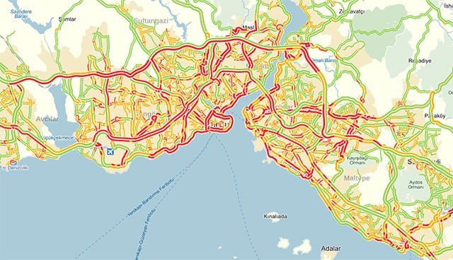 Tatilciler yola çıktı, İstanbul trafiği felç!