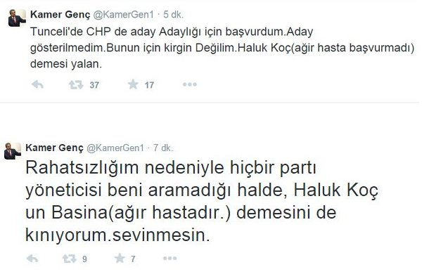 CHP'de Kamer Genç bilmecesi!