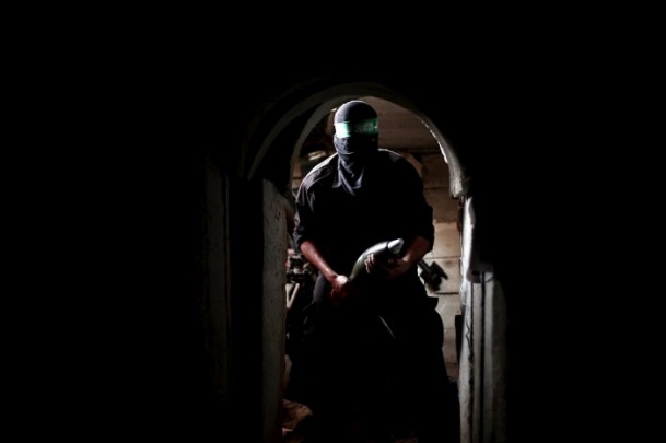 İşte Kassam Tugayları'nın tünelleri ve mevzileri