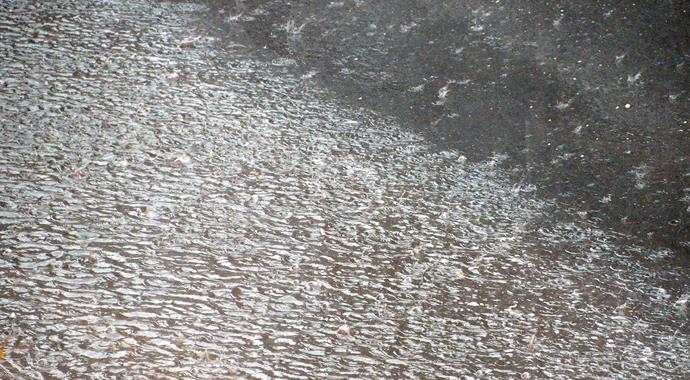 Kayseri yağmur ve doluya teslim!