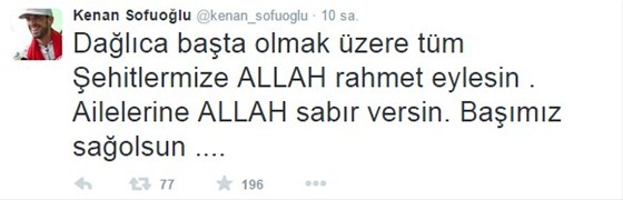 Kenan Sofuoğlu'nun Dağlıca mesajı yürekleri dağladı
