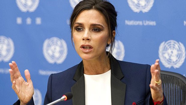 Victoria Beckham da iyi niyet elçisi oldu